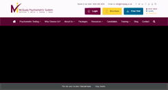 Desktop Screenshot of mcquaig.co.uk